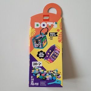 LEGO DOTS 41945 Neon Tiger Bracelet & Bag Tag - brand new sealed